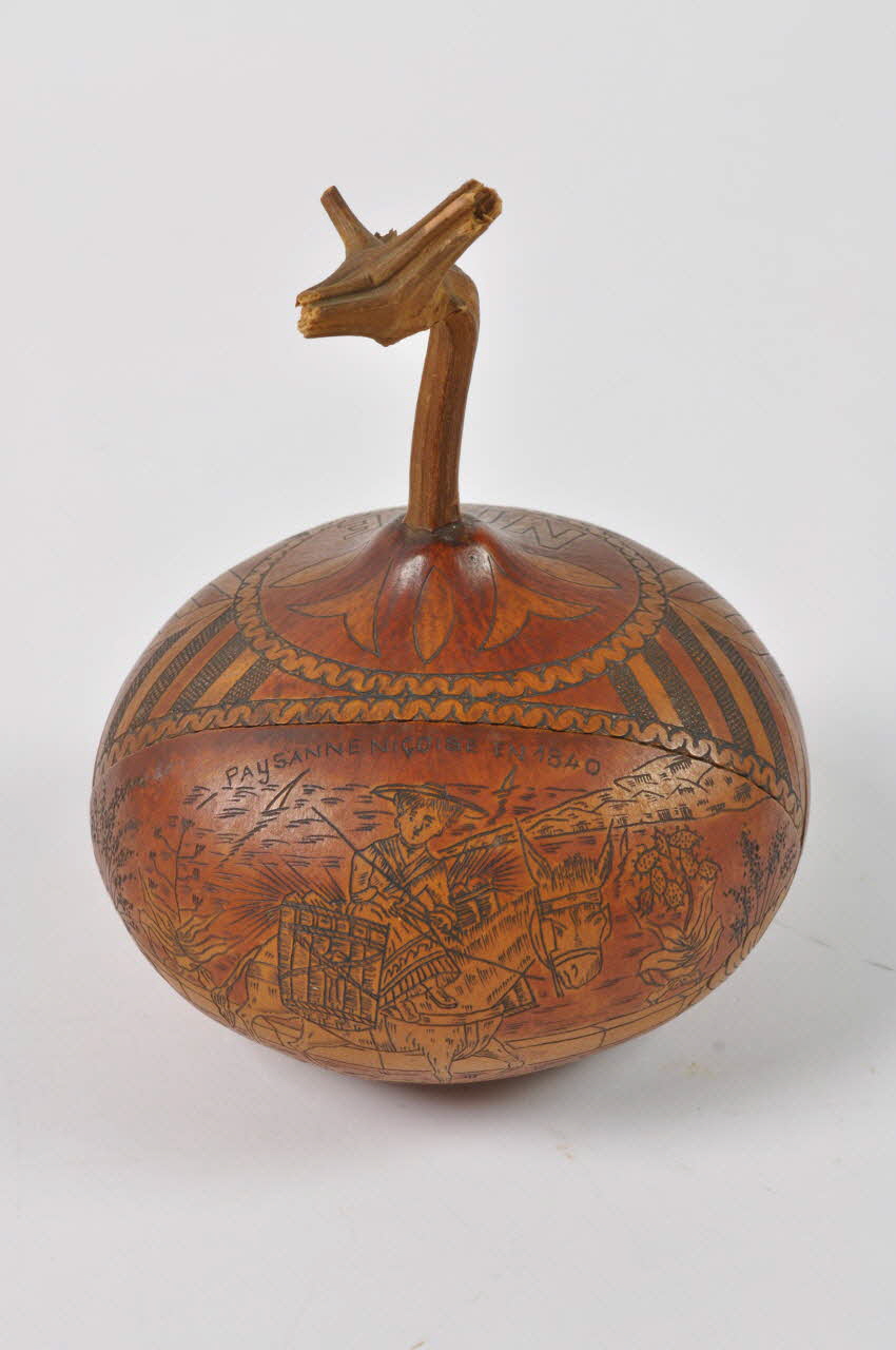 calebasse Provence-Alpes-Côte d'Azur, France 1840 1973.54.15.1-2 Photo Mucem