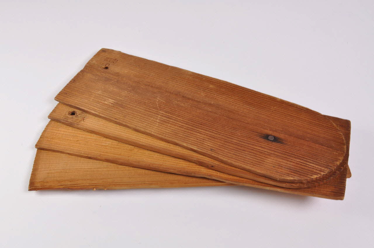 ASSEMBLAGE DE PLANCHETTES Lorraine, France 1878 1974.49.231.1-4 Photo Mucem