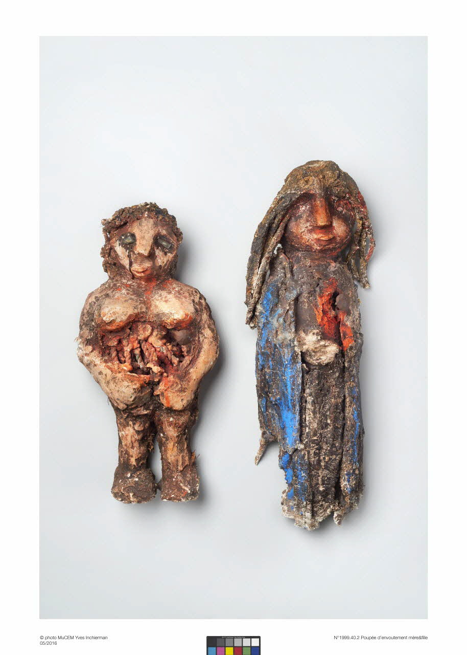 poupée d'envoûtement Aquitaine, France 1960-1970 1999.40.2.1-2 Photo