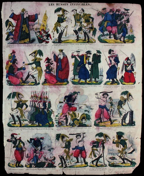 Pellerin à compartiments (15) LES RUSSES INVINCIBLES. Lorraine, France 1855 1946.106.16 Photo