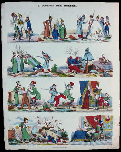 Charles Nicolas Gangel à registres (4) A PROPOS DES RUSSES. Metz 1854-1858 1946.106.24 Photo