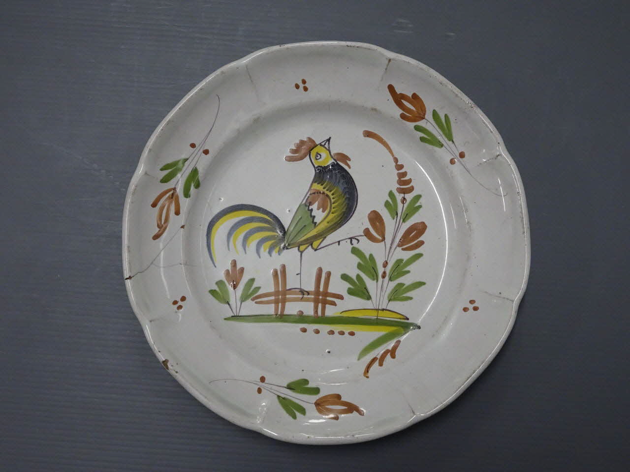assiette plate 1943.37.58 Photo