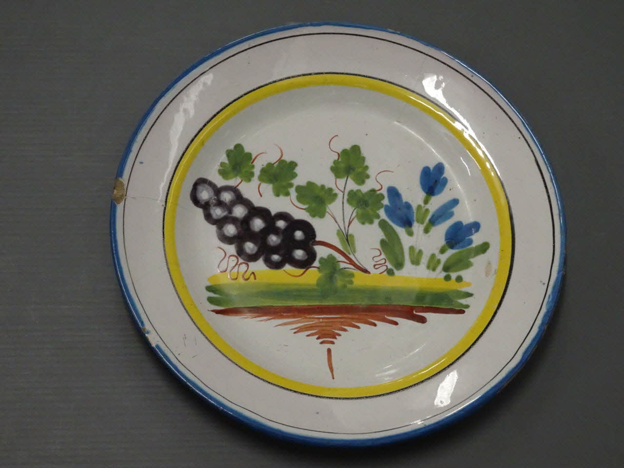 assiette plate 1943.37.63 Photo