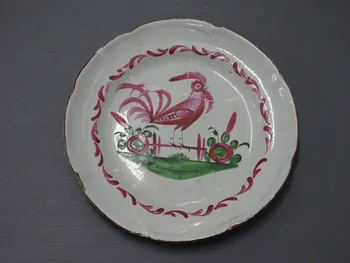 assiette plate Lorraine, France 1850 1943.37.78  Photo