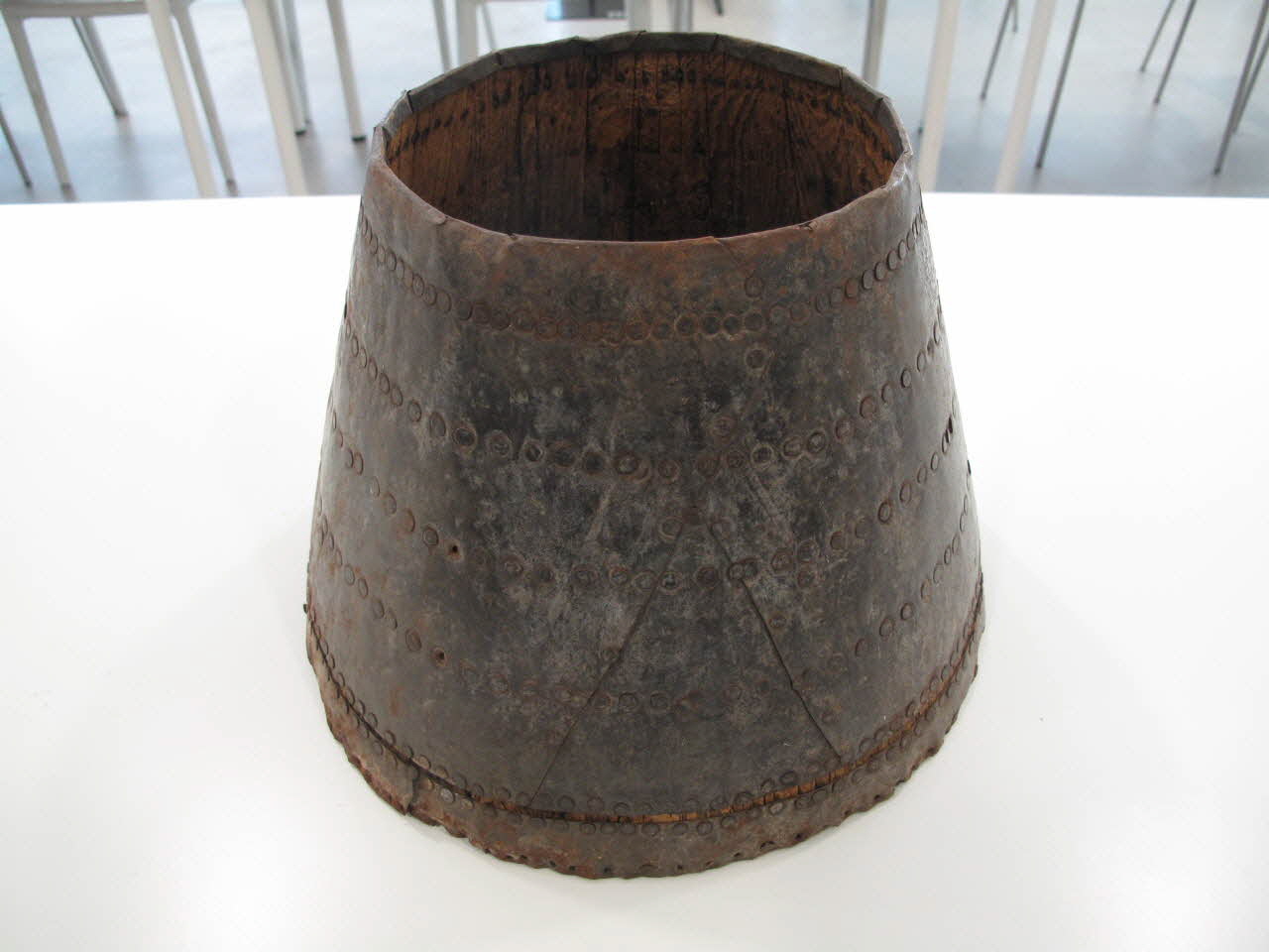 mesure à grain Assouan, Egypte 1930-1940 2016.26.2 Photo Mucem