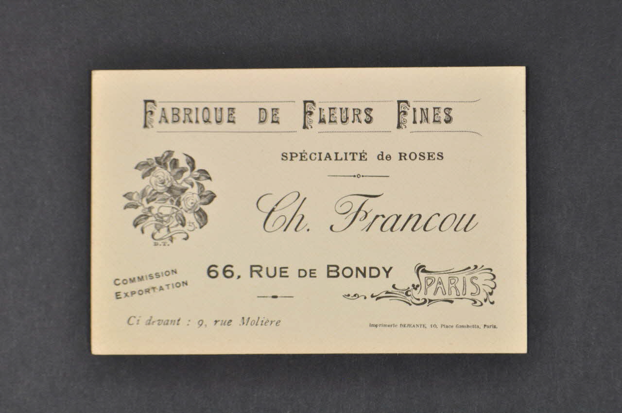 carte commerciale 1972.150.937.245 Photo Mucem