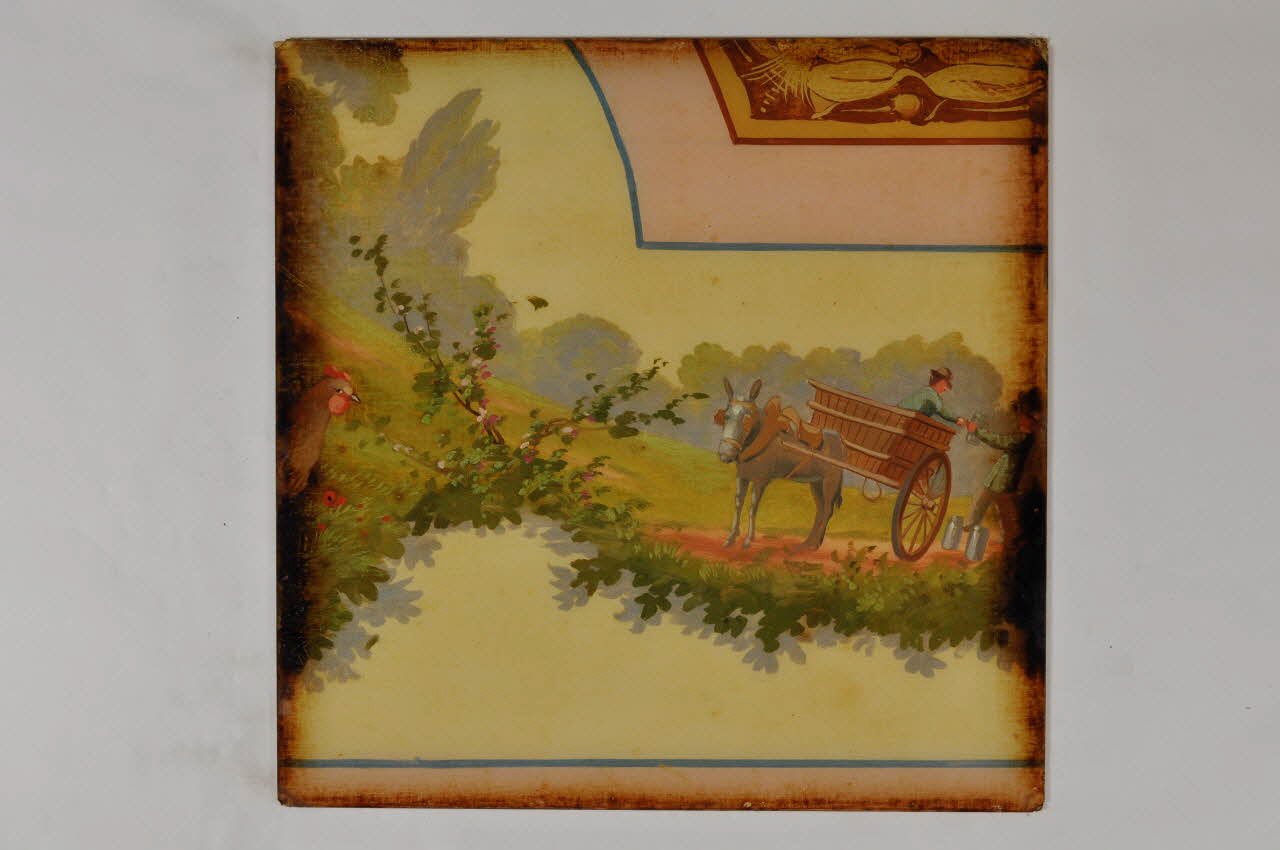 plafond de crèmerie 1972.34.1.58 Photo Mucem