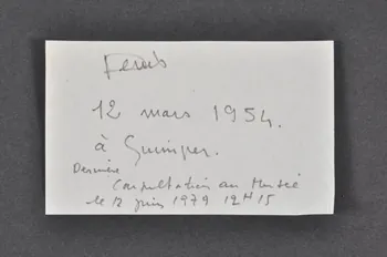 FEUILLE 1977 1977.60.29.2.2  Photo Mucem