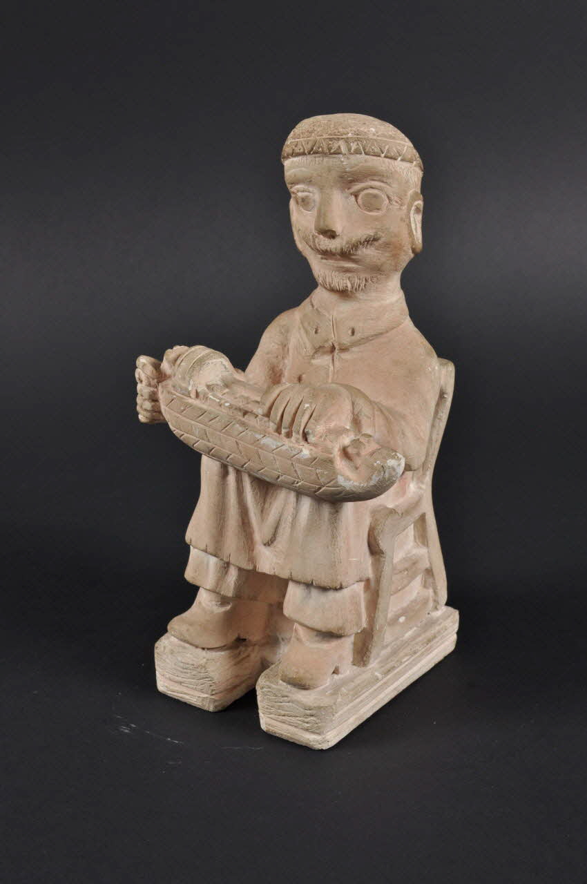 statuette Joueur de vielle 1938.179.2 Photo Mucem