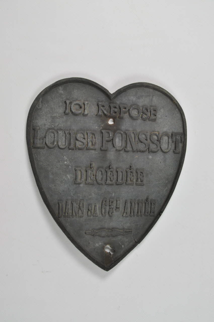 plaque mortuaire 1975.17.10 Photo Mucem