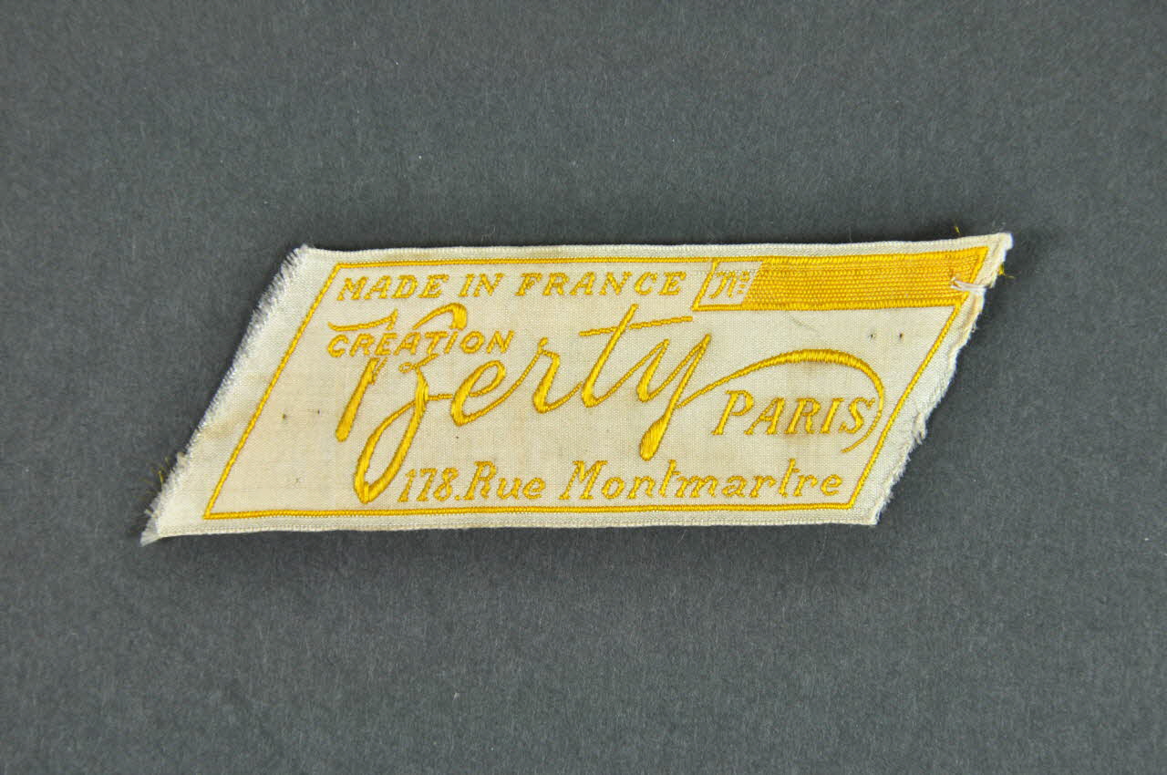 GRIFFE DE COUTURIER 1975.9.187 Photo Mucem