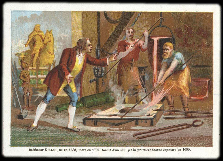 François, Charles Oberthür ; Bognard carte réclame chromo Paris 1876-1890 1995.1.102.12 Photo