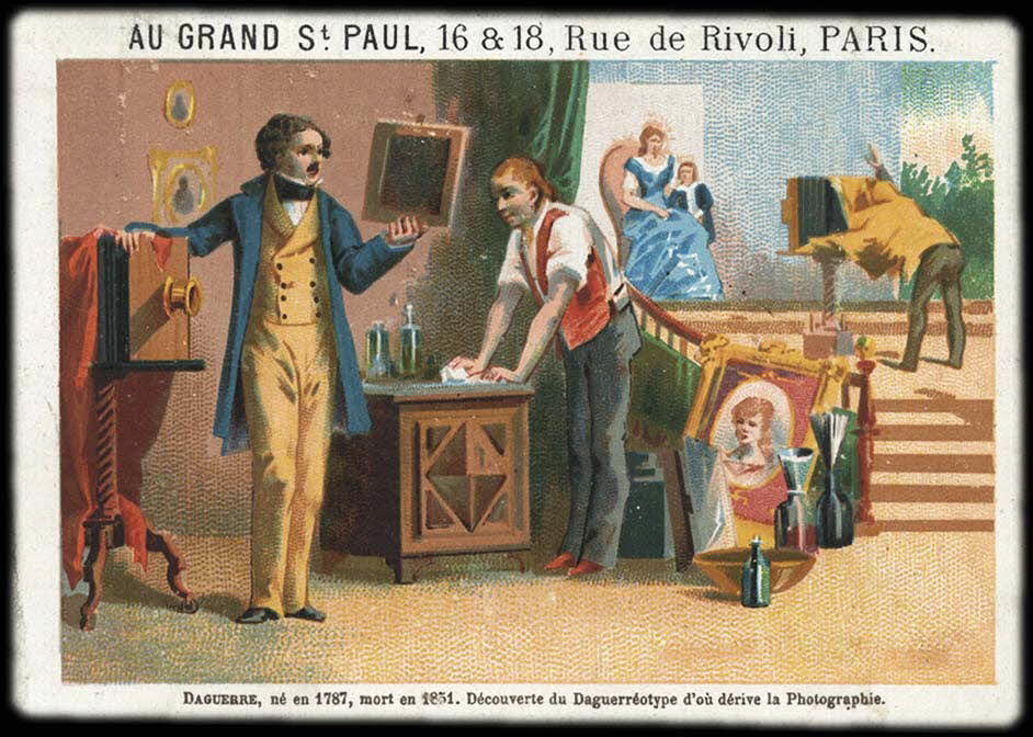 François, Charles Oberthür ; Bognard carte réclame chromo Paris 1876-1890 1995.1.102.5 Photo