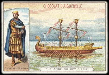 Edition de la Chocolaterie d'Aiguebelle carte réclame chromo 1900-1919 1996.40.396.4  Photo