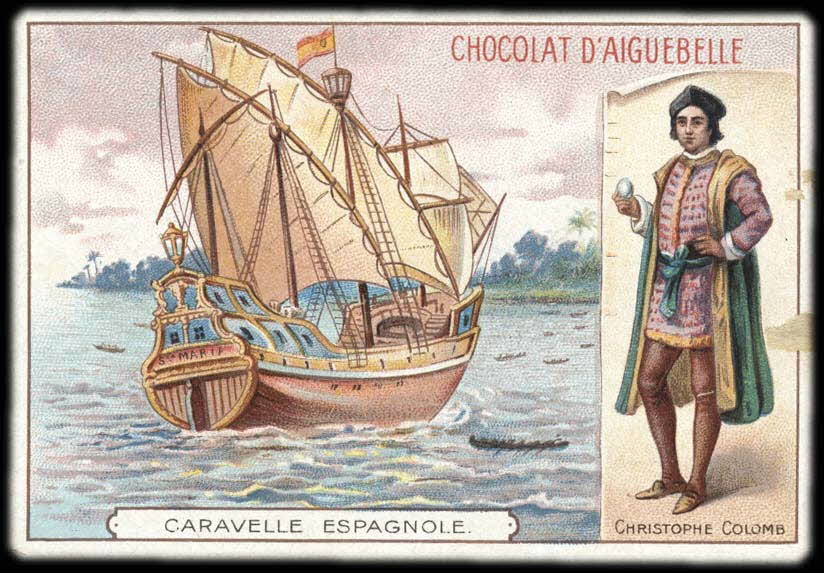 Edition de la Chocolaterie d'Aiguebelle carte réclame chromo 1900-1919 1996.40.396.3 Photo