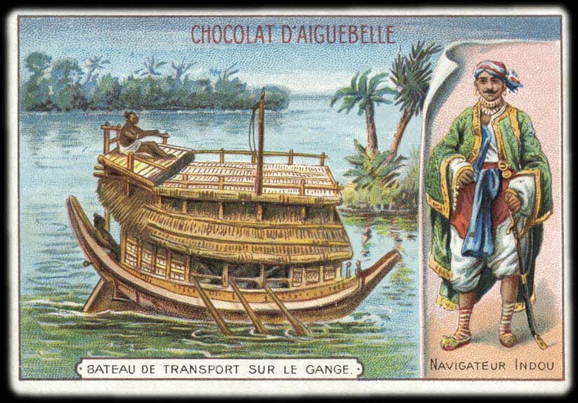 Edition de la Chocolaterie d'Aiguebelle carte réclame chromo 1900-1919 1996.40.396.1 Photo