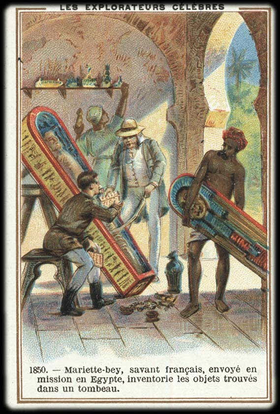 carte réclame chromo Paris 1880-1900 1994.30.152 Photo