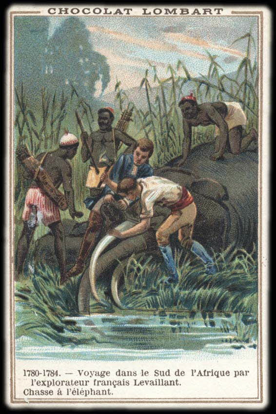 Bouillon-Rivoyre ; Norgeu A. ; Gouweloos carte réclame chromo Paris 1877-1893 1995.1.3039.4 Photo