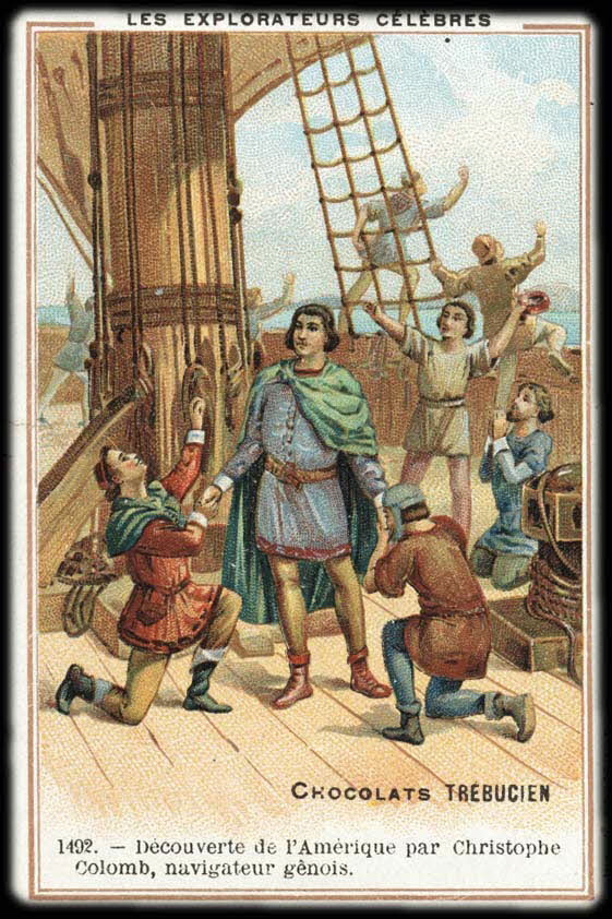 Bouillon-Rivoyre ; Norgeu A. ; Gouweloos carte réclame chromo Paris 1877-1893 1995.1.3039.2 Photo