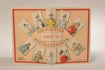 boîte de jeu LES PANTINS RECALCITRANTS 1981.11.7.1-14  Photo