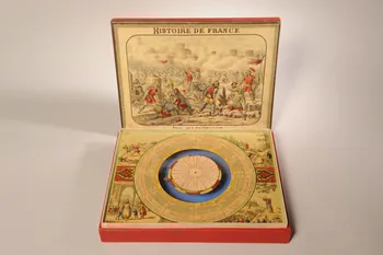 Saussine frères éditeurs ; Coudert A. boîte de jeu HISTOIRE DE FRANCE  JEU MAGNETIQUE. Paris 1885 1999.29.4.1-7 Photo