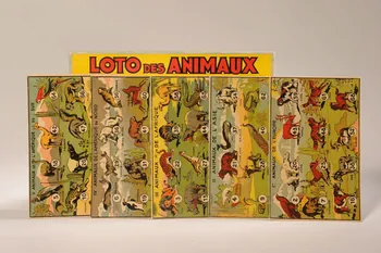 Saussine frères éditeurs boîte de jeu LOTO DES ANIMAUX Paris 1925-1935 1999.32.3.1-11 Photo