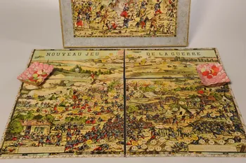 Saussine frères éditeurs boîte de jeu GRAND JEU DE LA GUERRE  L'ASSAUT DE LA VILLE Paris 1914 2001.7.2.1-60 Photo
