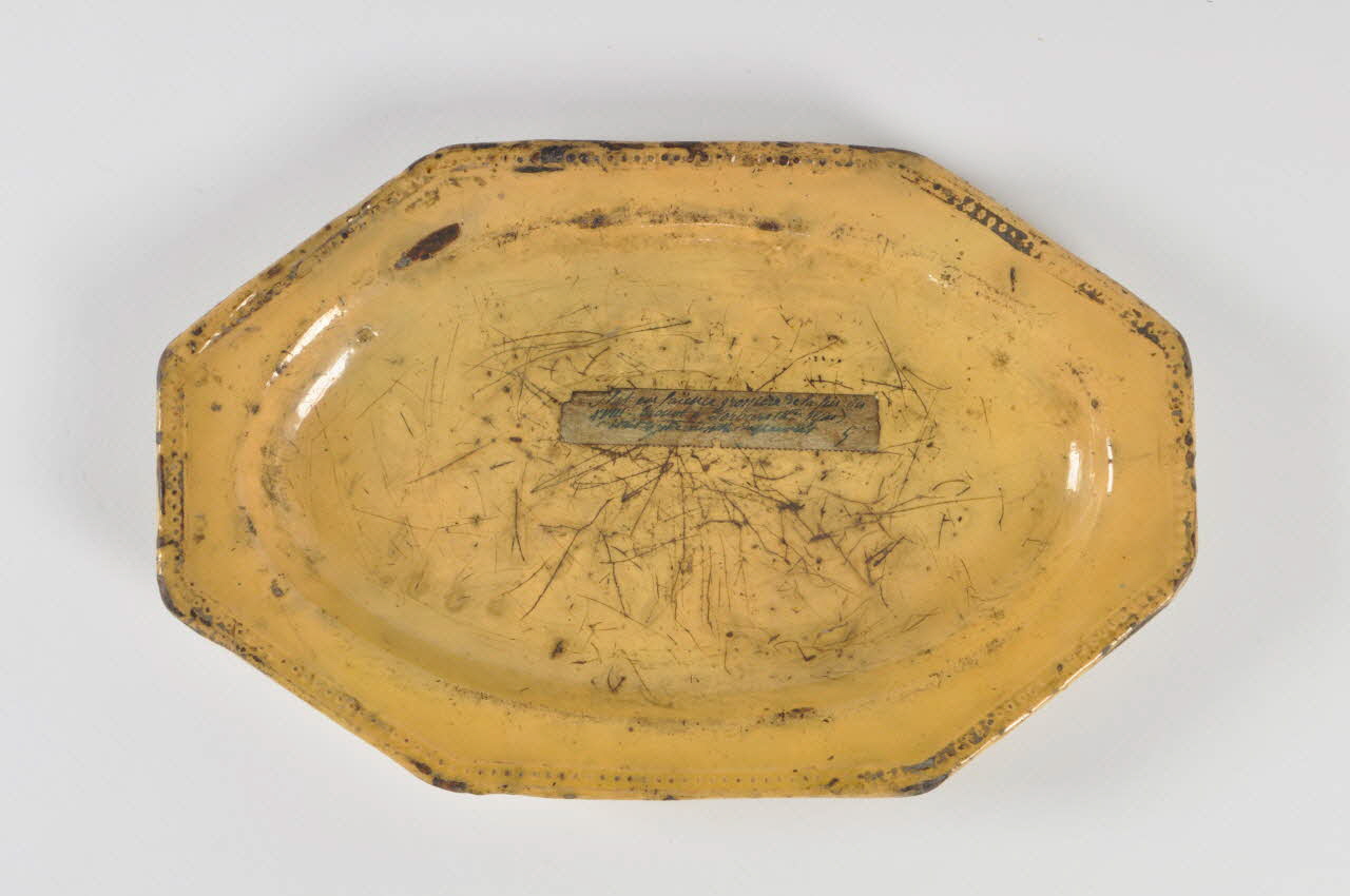 plat Rhône-Alpes, France 1750-1850 1938.5.74 Photo Mucem