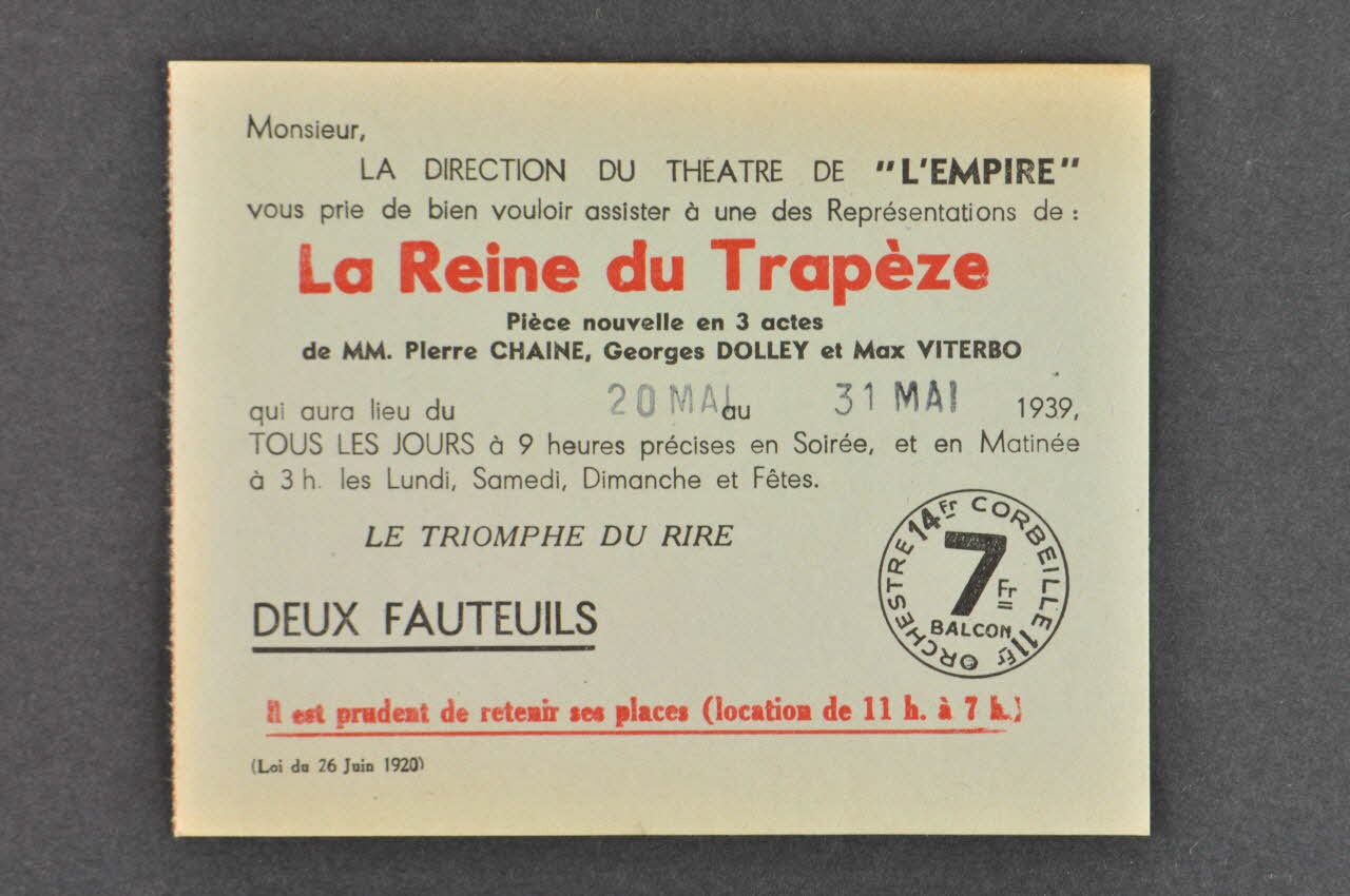 FEUILLE DE PAPIER Île-de-France, France 1939 1979.7.196.10 Photo Mucem