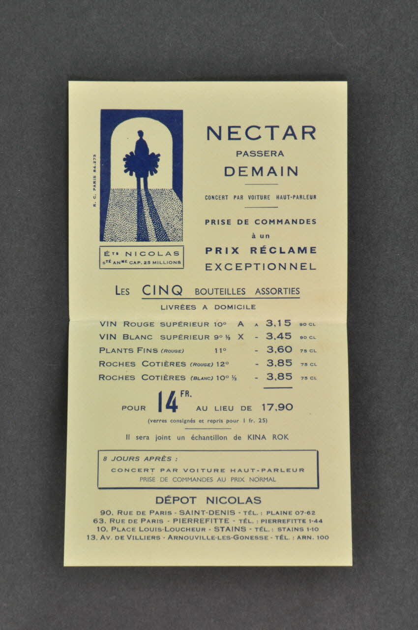 FEUILLE DE PAPIER Île-de-France, France 1939 1979.7.196.11 Photo Mucem
