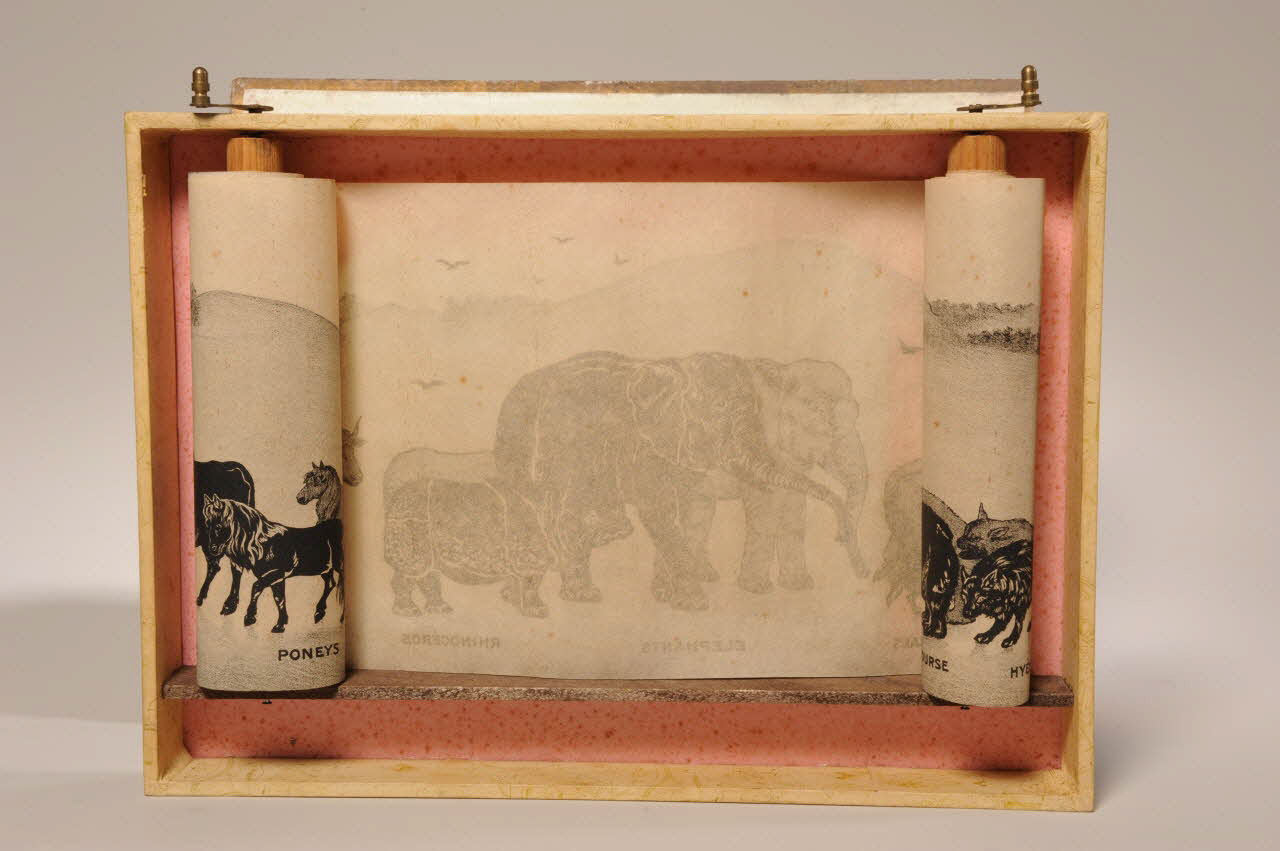 Saussine frères éditeurs boîte de jeu L'ARCHE DE NOE Paris 1900-1910 2003.22.3.1-3 Photo