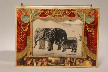 Saussine frères éditeurs boîte de jeu L'ARCHE DE NOE Paris 1900-1910 2003.22.3.1-3 Photo