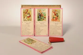 Saussine frères éditeurs ; Roche boîte de jeu L'AVENIR POUR TOUS Paris 1875-1885 2003.22.4.1-11 Photo