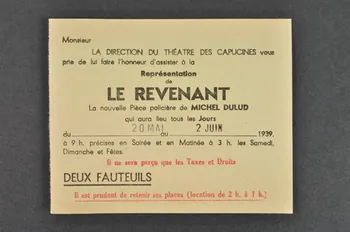 FEUILLE DE PAPIER Île-de-France, France 1939 1979.7.196.15 Photo Mucem