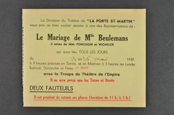 FEUILLE DE PAPIER Île-de-France, France 1939 1979.7.196.6 Photo Mucem