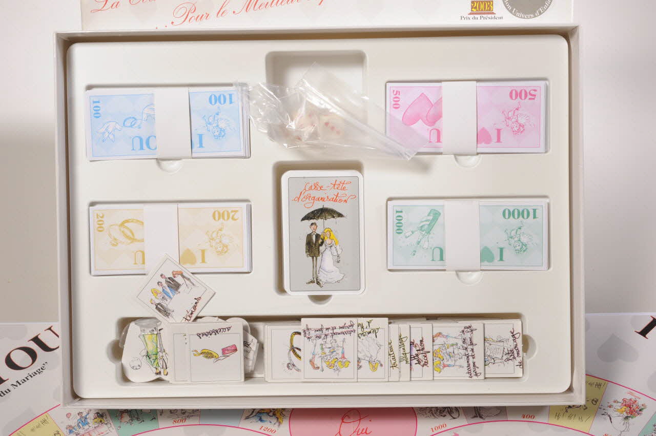 boîte de jeu I LOVE YOU  "Le Jeu du Mariage" 2004 2005.21.1.1-424 Photo