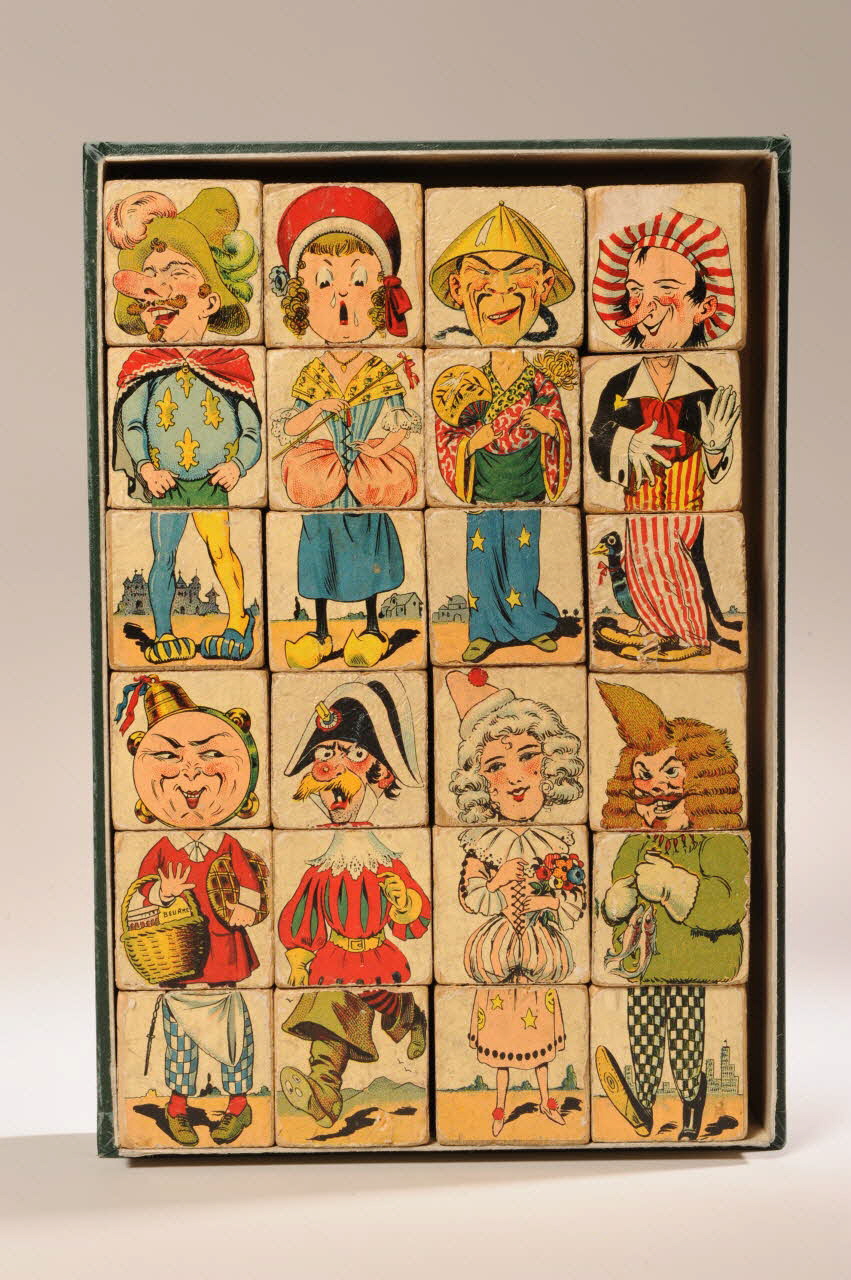 boîte de jeu LES CUBES AMUSANTS 2005.6.3.1-26 Photo