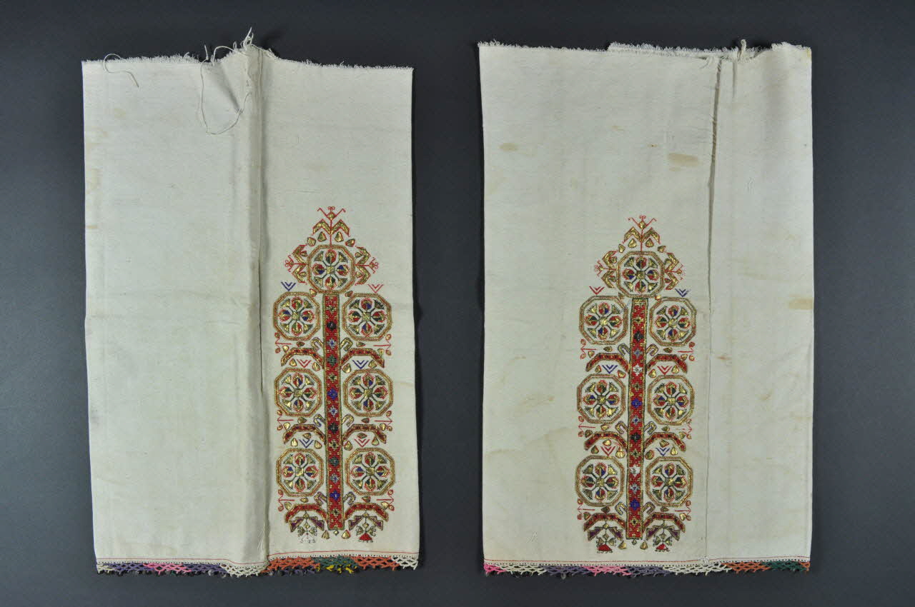 PAIRE DE MANCHES DMH1981.15.58.1-2 Photo Mucem