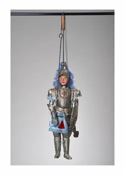Vincenzo Mogavero ; Salvatore Bumbello marionnette à tringle et à fils Astolfo Sicile, Italie 1990-1999 2015.1.11 Photo Mucem/ Yves Inchierman