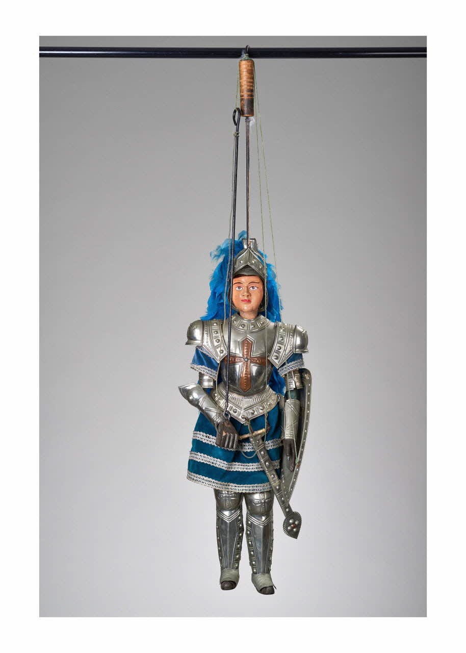 Vincenzo Mogavero ; Salvatore Bumbello marionnette à tringle et à fils Terigi Sicile, Italie 1990-1995 2015.1.17 Photo Mucem/ Yves Inchierman