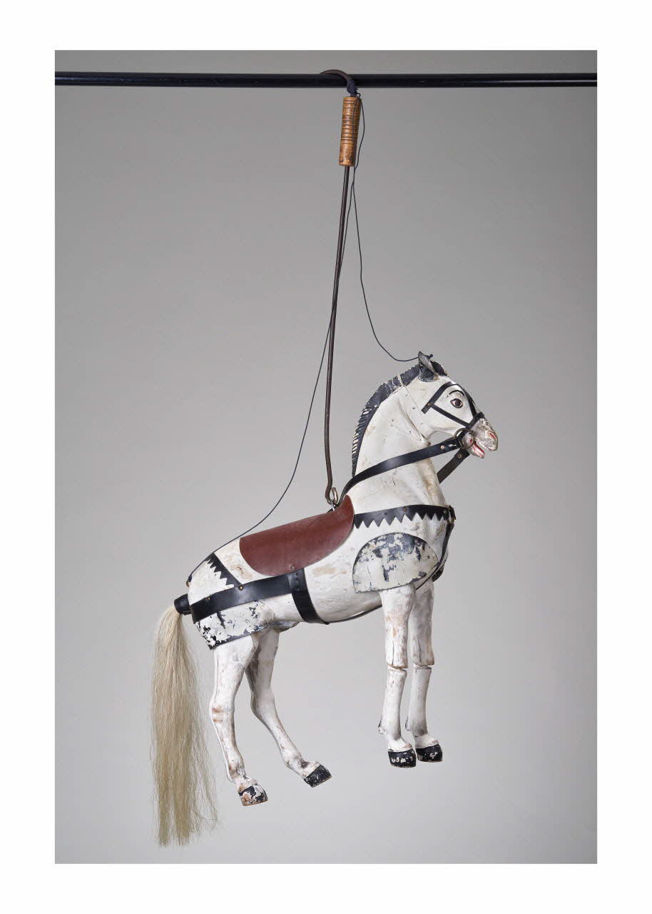 Giovanni Frangipane marionnette à tringle et à fils Vigliandino Sicile, Italie 1980-1989 2015.1.19 Photo Mucem/ Yves Inchierman