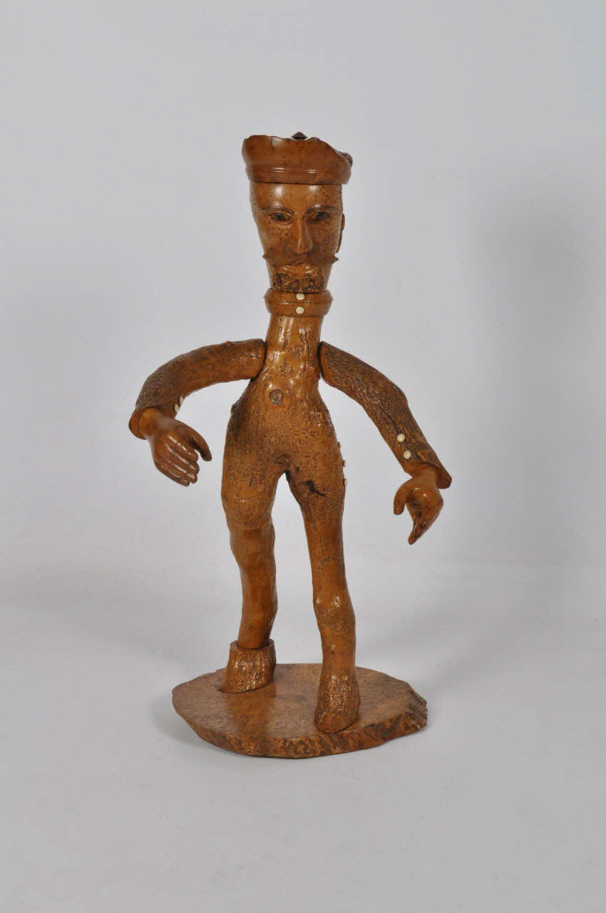 statue statue de guérisseur ou de sorcier 1984.25.1.1-3 Photo Mucem