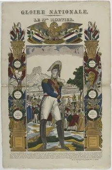 Jean-Baptiste Thiébault ; Hubert Jacques-Prosper-Stanislas,  Lacour Prosper (dit imagerie ancienne GLOIRE NATIONALE.  LE MAL MORTIER. Nancy 1835 1965.75.746 Photo RMN-Grand Palais (Mucem)