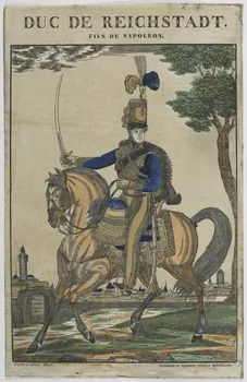 Théophile- Frédéric Deckherr imagerie ancienne DUC DE REICHSTADT.  FILS DE NAPOLEON. Montbéliard 1830-1832 1985.21.15 Photo RMN-Grand Palais (Mucem)