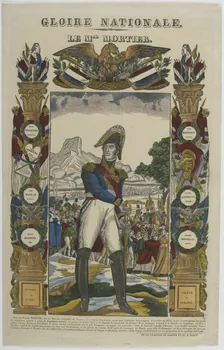 Jean-Baptiste Thiébault ; Hubert Jacques-Prosper-Stanislas,  Lacour Pr imagerie ancienne GLOIRE NATIONALE.  LE MAL MORTIER. Nancy 1835-1836 1955.9.1 Photo RMN-Grand Palais (Mucem)