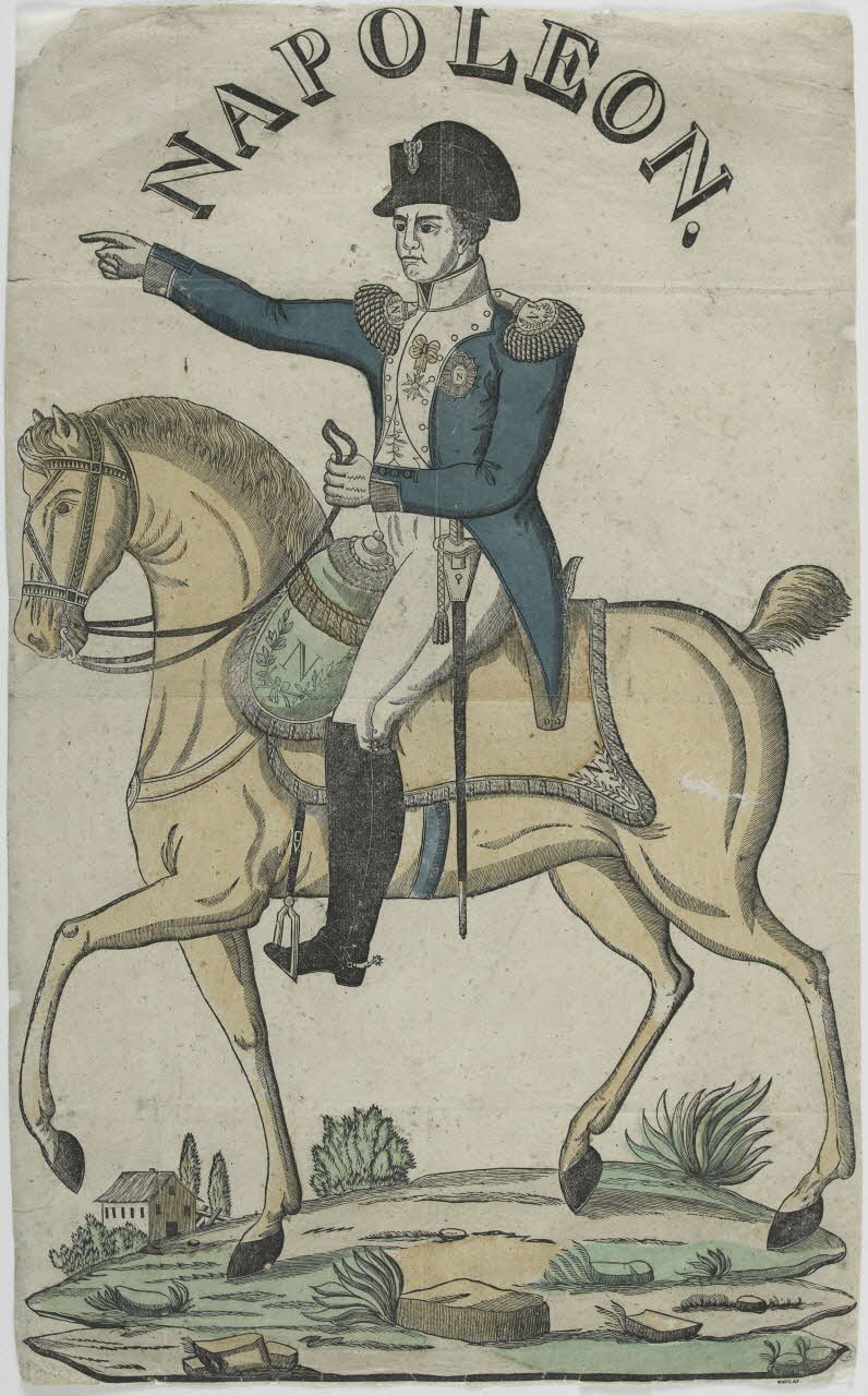 Boulay , Charles ; Théophile- Frédéric Deckherr ; Rodolphe Henri Deckherr imagerie ancienne NAPOLEON. Montbéliard 1830-1837 1938.25.20 Photo RMN-Grand Palais (Mucem)