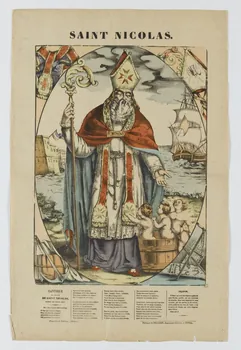 Pellerin estampe SAINT NICOLAS. Lorraine, France 1837-1840 1950.21.413 Photo RMN-Grand Palais (Mucem)