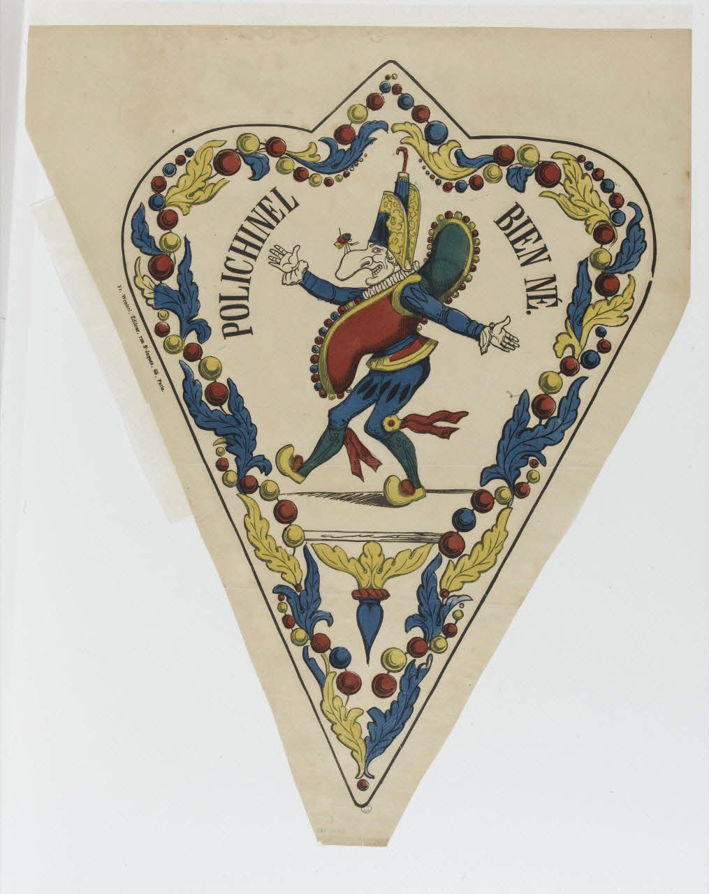 François Wentzel jeu POLICHINEL BIEN NÉ. Paris 1838-1869 1953.41.243 Photo RMN-Grand Palais (Mucem)