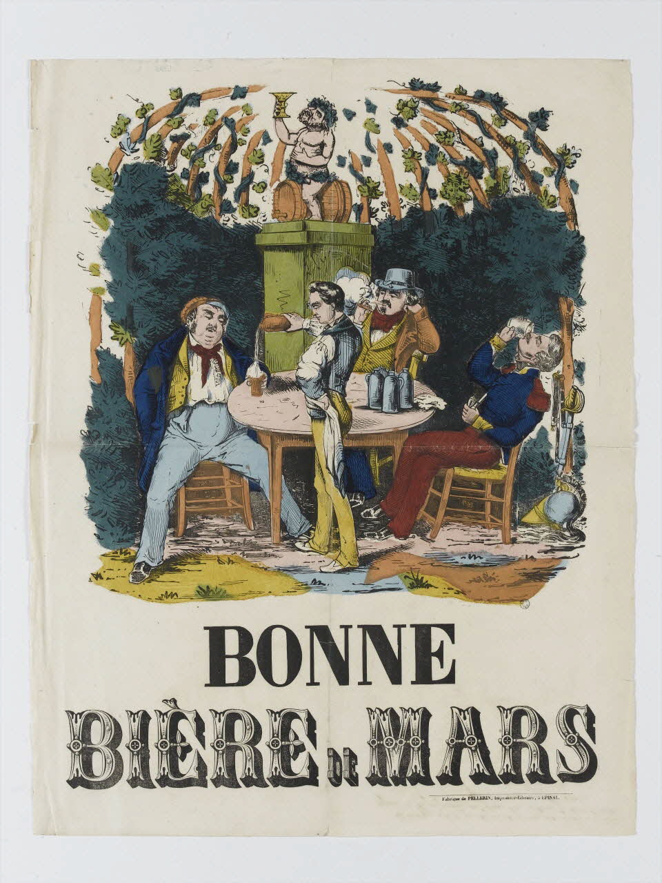 estampe BONNE BIERE DE MARS 1953.86.5081 Photo RMN-Grand Palais (Mucem)