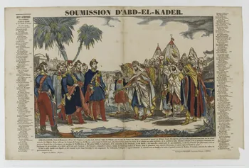Pellerin estampe SOUMISSION D'ABD-EL-KADER. Lorraine, France 1848 1953.86.664 Photo RMN-Grand Palais (Mucem)